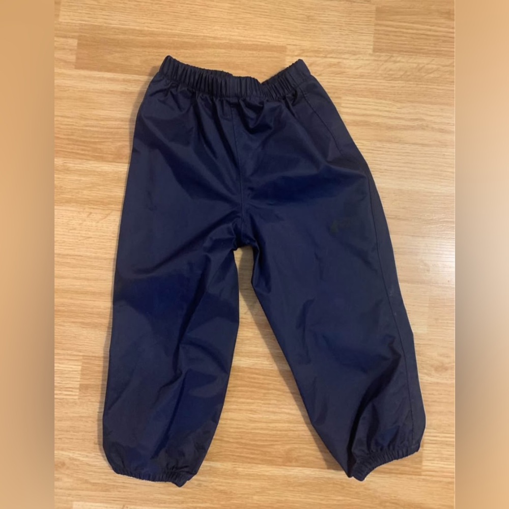 MEC Kids Dark Blue Heritage Rain Pants Size 3t